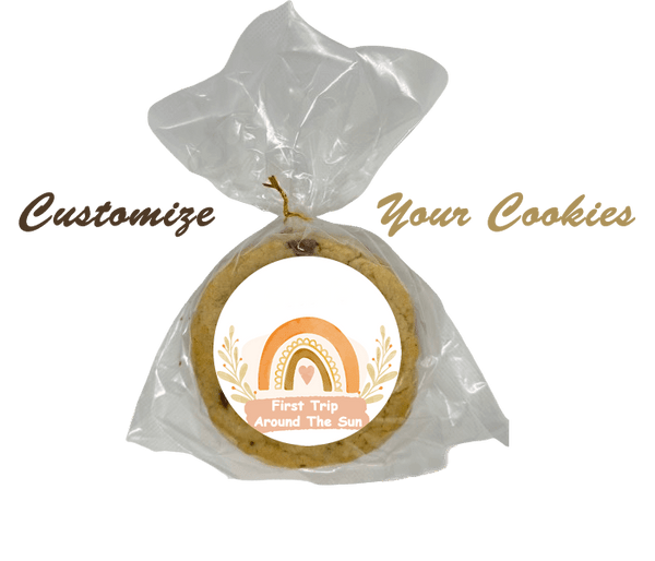 Custom Birthday Cookies - Customize Your Cookies - First Trip Around The Sun